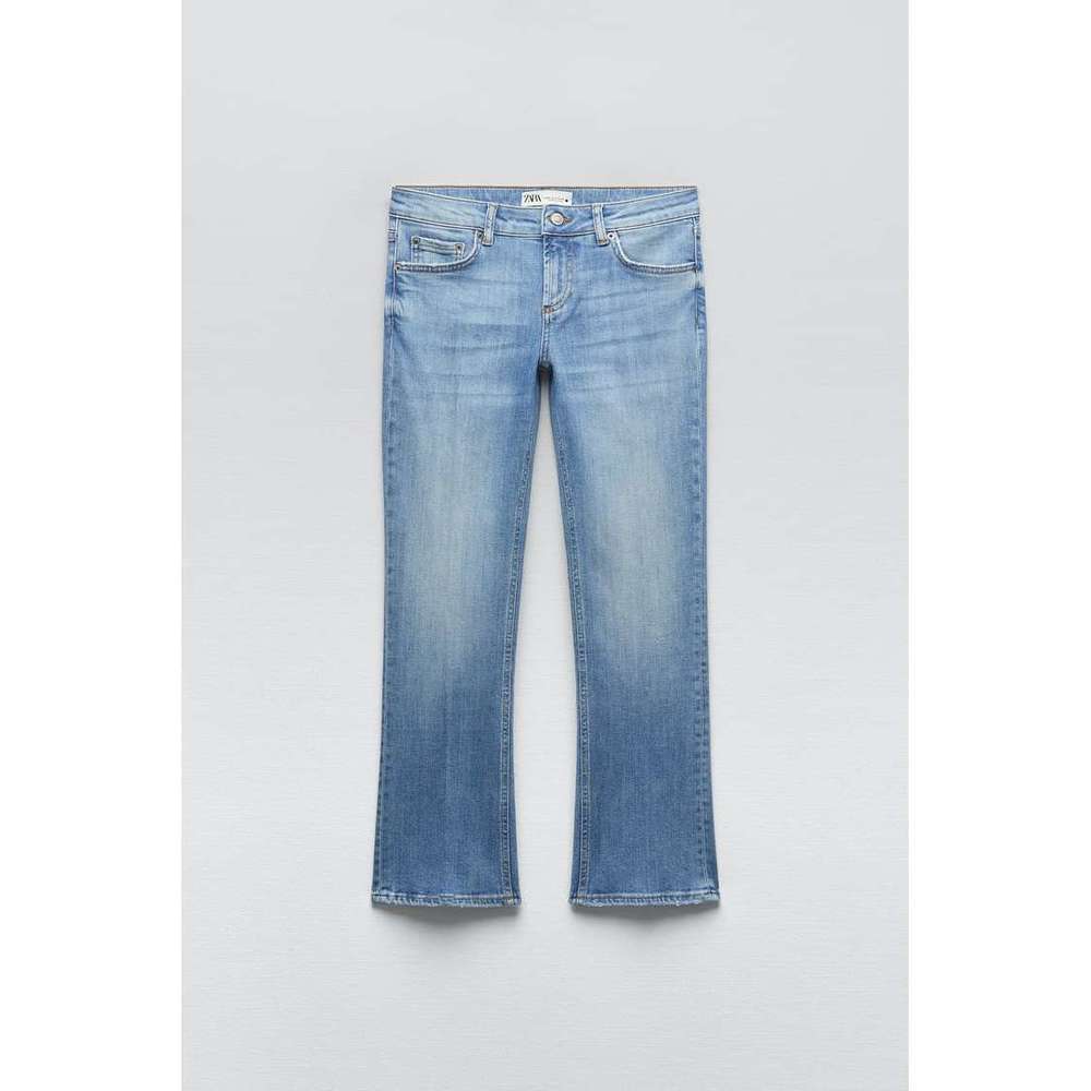 ZW LOW RISE SLIM CROPPED JEANS - Picture 6 of 7